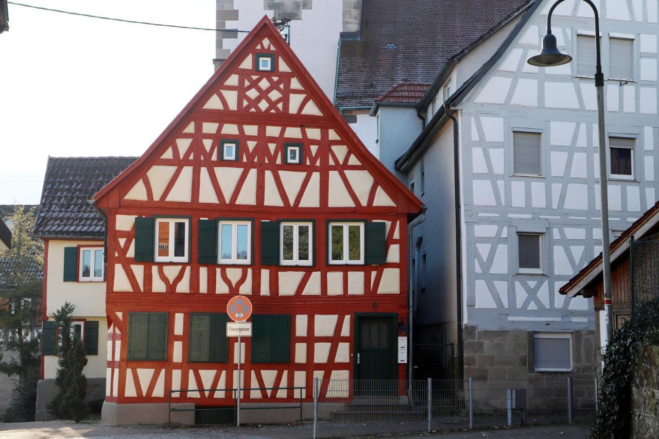 Ferienwohnung Hausele Sulzbach an der Murr Exterior foto